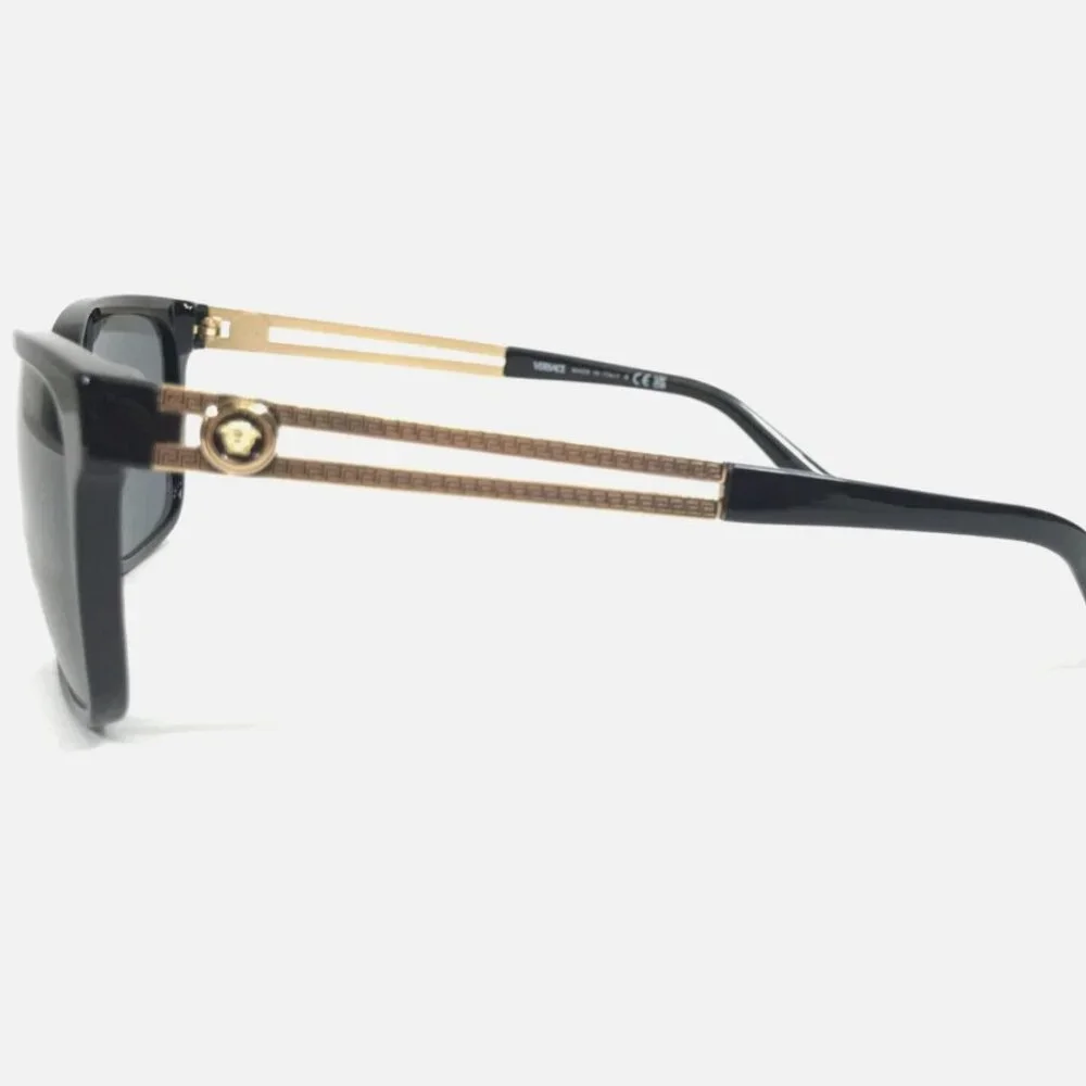 Versace Black Logo Frames 58mm Unisex Sunglasses